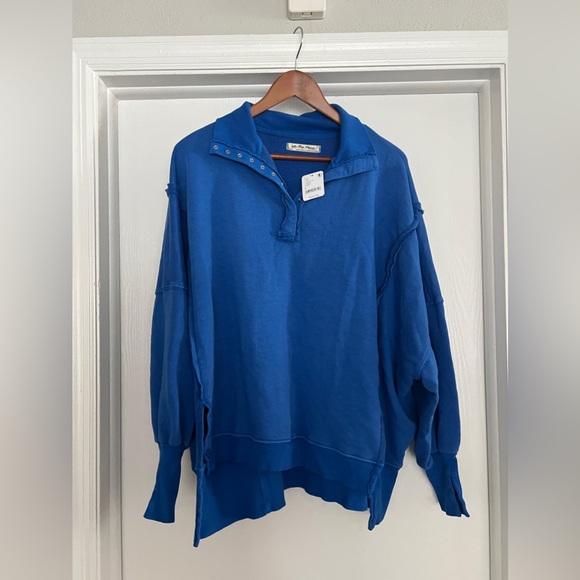 We The Free Camden Henley Sweatshirt - NWT - Picture 3 of 5